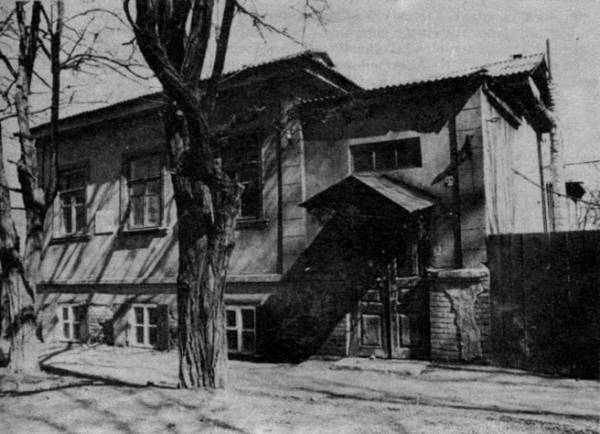 Дом, в котором родился Николай Дубовской, в Новочеркасске (не сохранился).