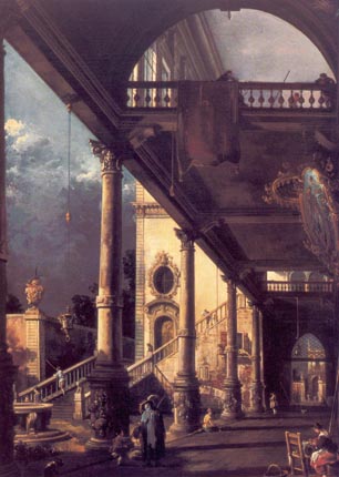 Каприччо с колоннадой (ок. 1765)