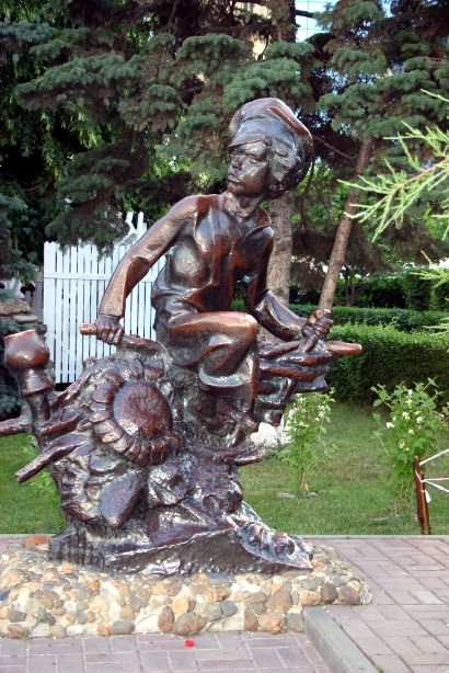 Скульптурная композиция «Нахалёнок». 1982 г.