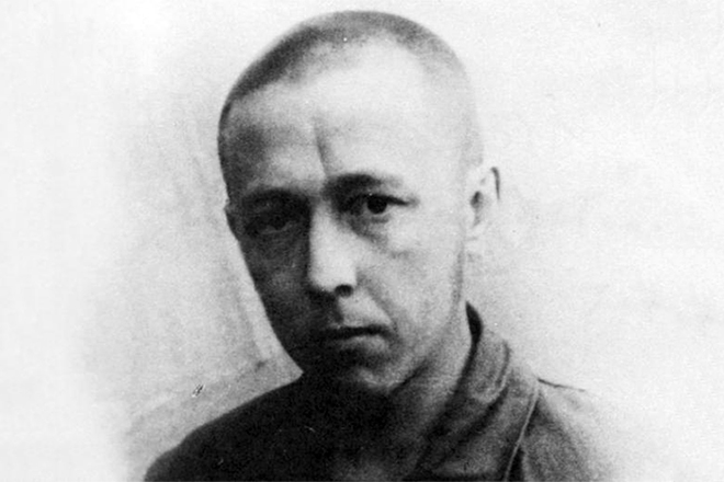 Солженицын в лагере